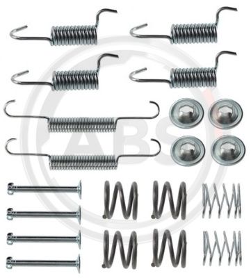 Accessory Kit, parking brake shoes A.B.S. 0006Q