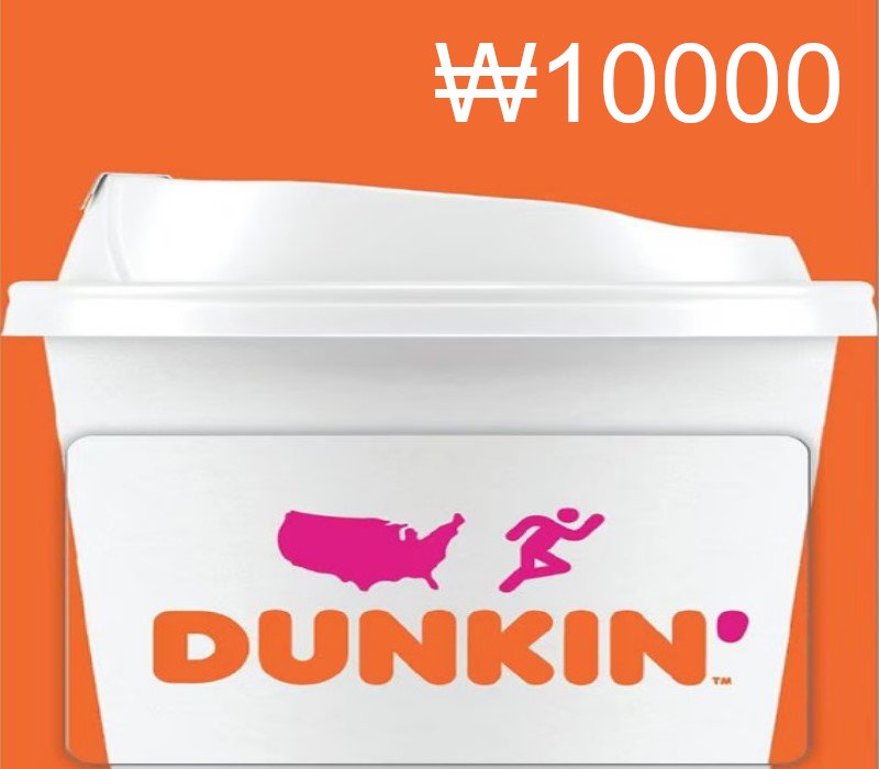 Dunkin Donuts ₩10000 Gift Card KR