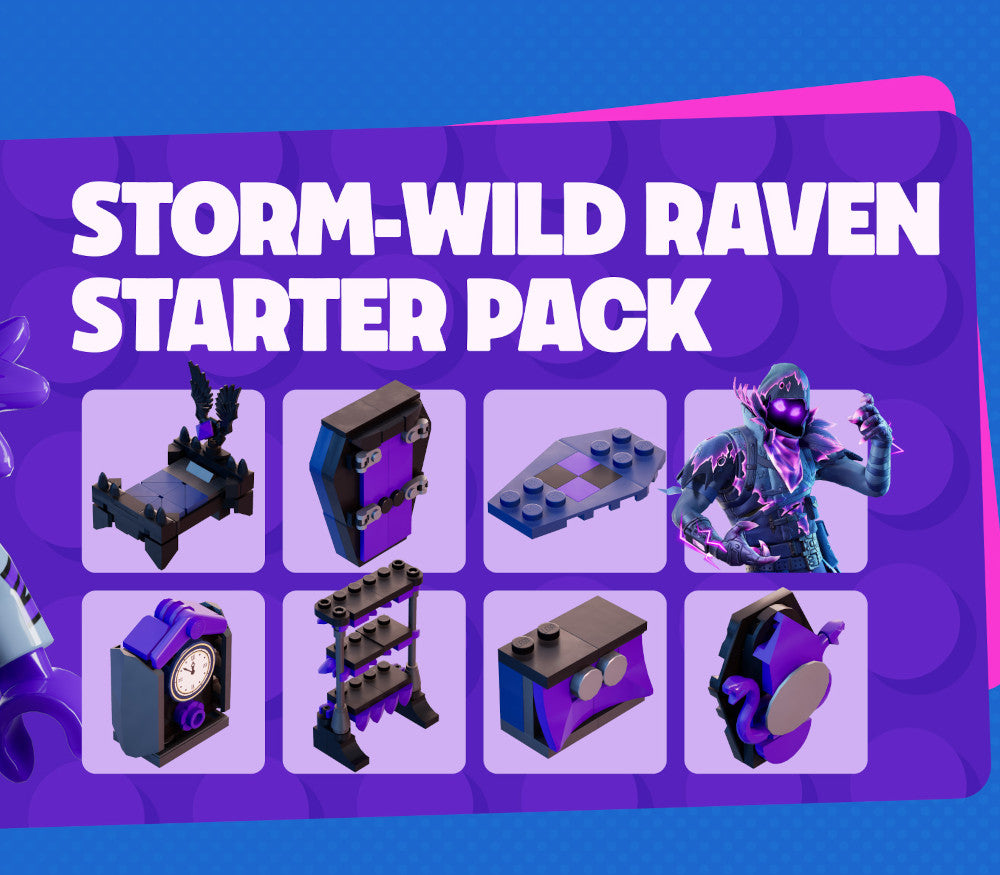 Fortnite - Storm-Wild Raven Starter Pack DLC EU XBOX One - XBOX Series X|S CD Key