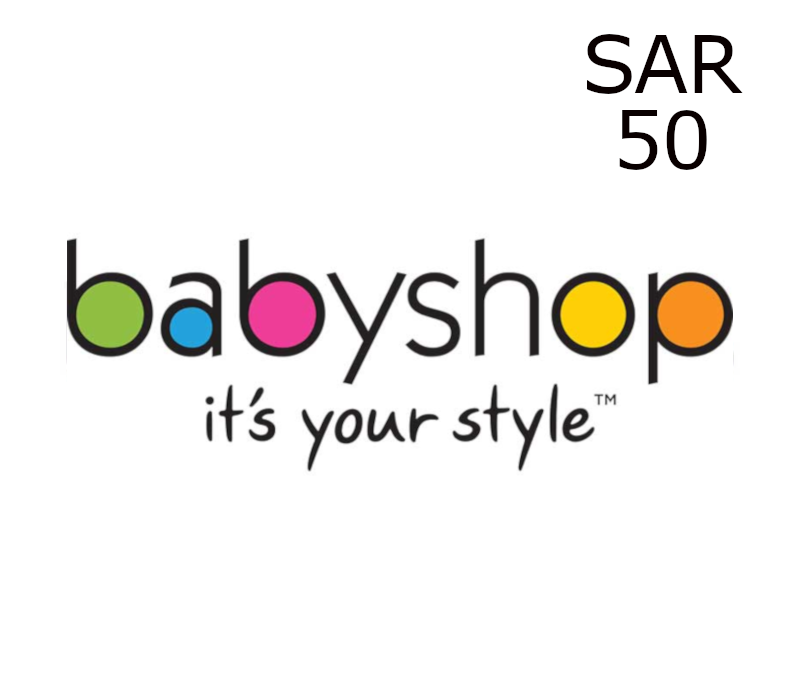 Babyshop 50 SAR Gift Card SA