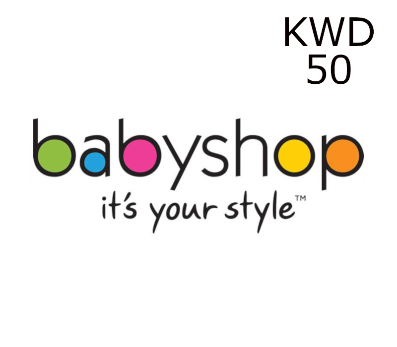 Babyshop 50 KWD Gift Card KW