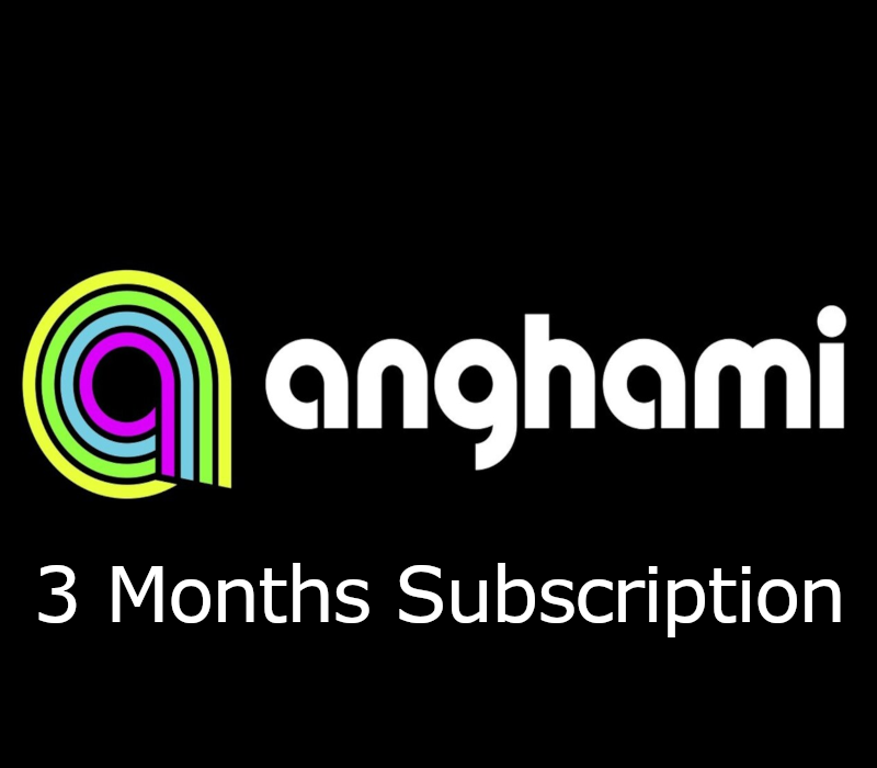Anghami Plus 3-month Subscription Gift Card QA