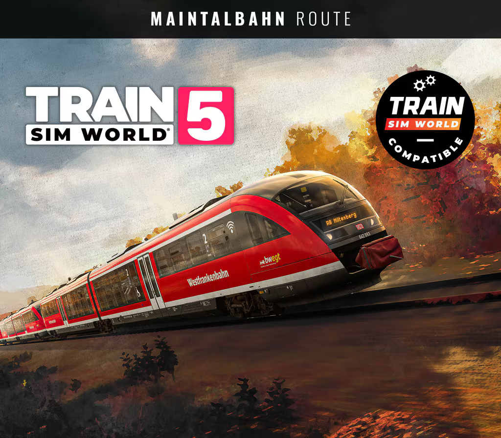Train Sim World 5 - Maintalbahn: Aschaffenburg - Miltenberg Route Add-On DLC US XBOX One - Xbox Series X|S CD Key