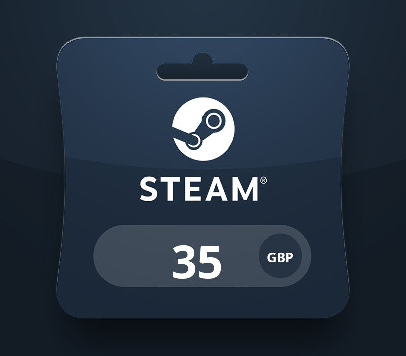 Steam Gift Card £35 UK Activation Code