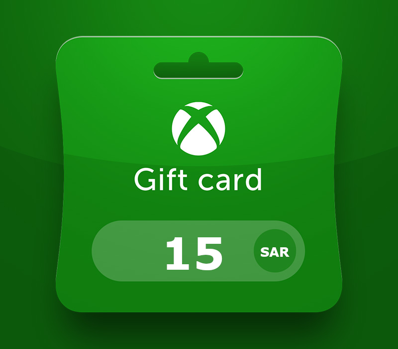 XBOX Live 15 SAR Prepaid Card SA