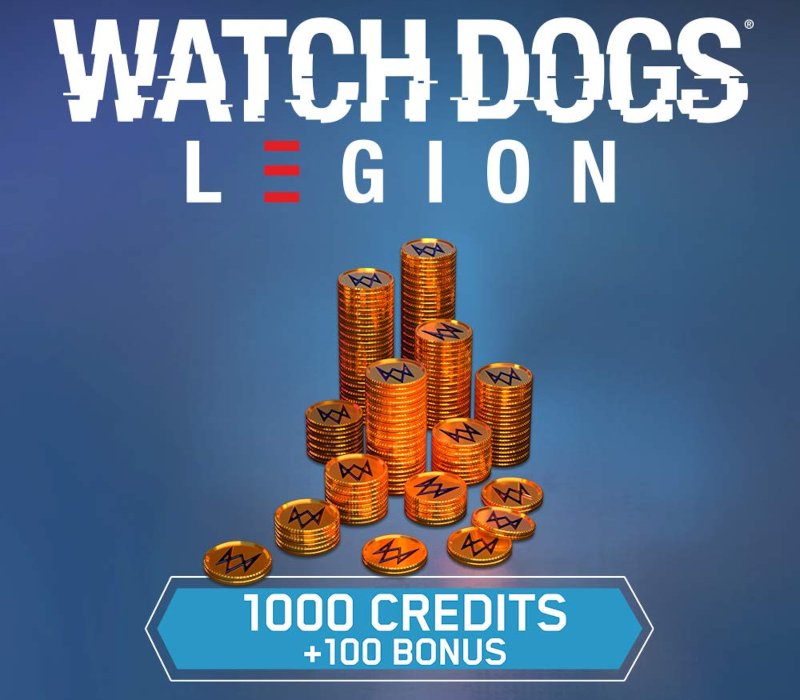Watch Dogs - Legion 1,100 WD Credits Pack DLC US XBOX One - Xbox Series X|S CD Key