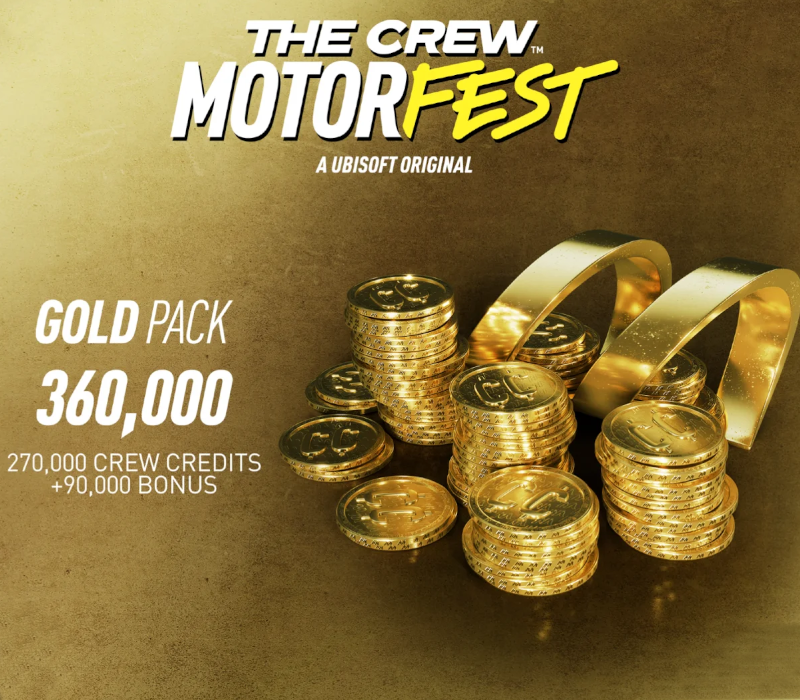 The Crew Motorfest VC Gold Pack - 360,000 Crew Credits DLC XBOX One - Xbox Series X|S CD Key