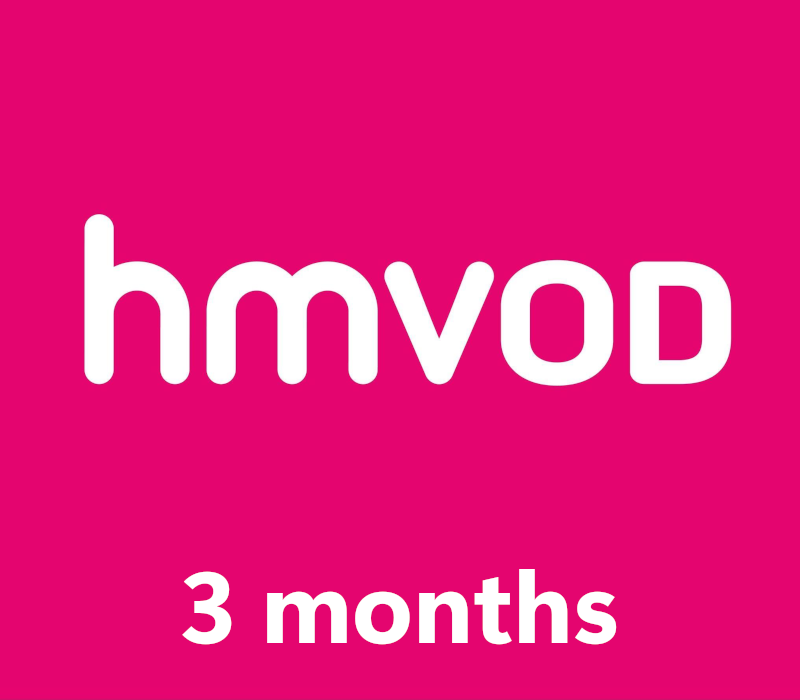 hmvod 3 Months Subscription Gift Card HK