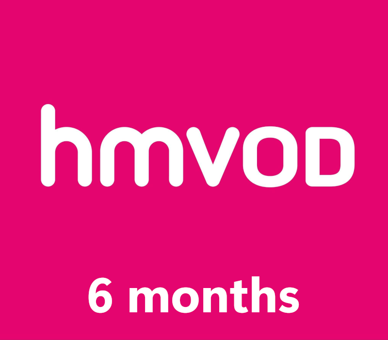 hmvod 6 Months Subscription Gift Card HK