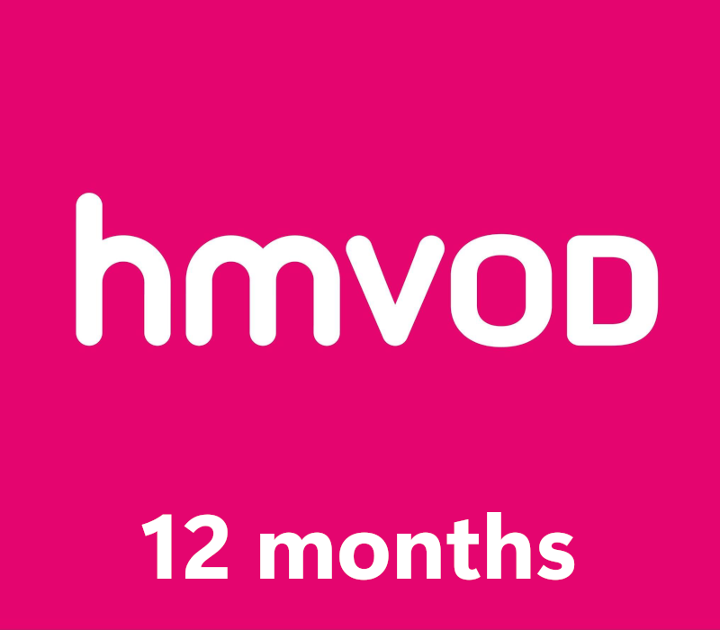 hmvod 12 Months Subscription Gift Card HK