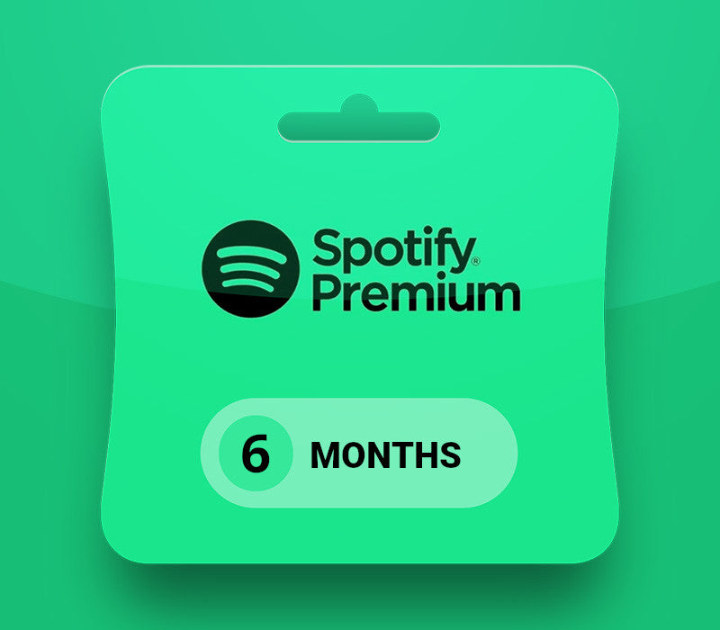 Spotify 6-month Premium Gift Card ES