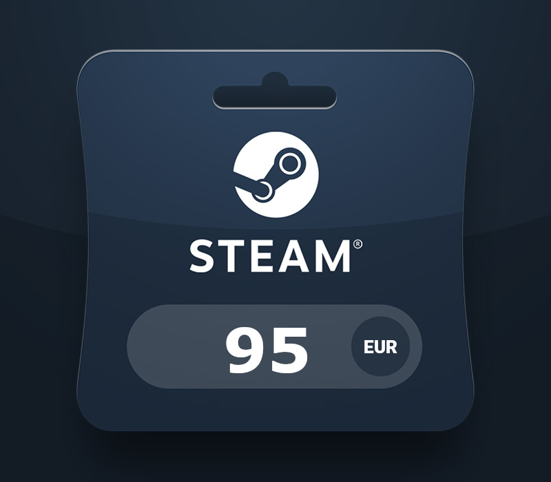 Steam Wallet Card €95 EU Activation Code