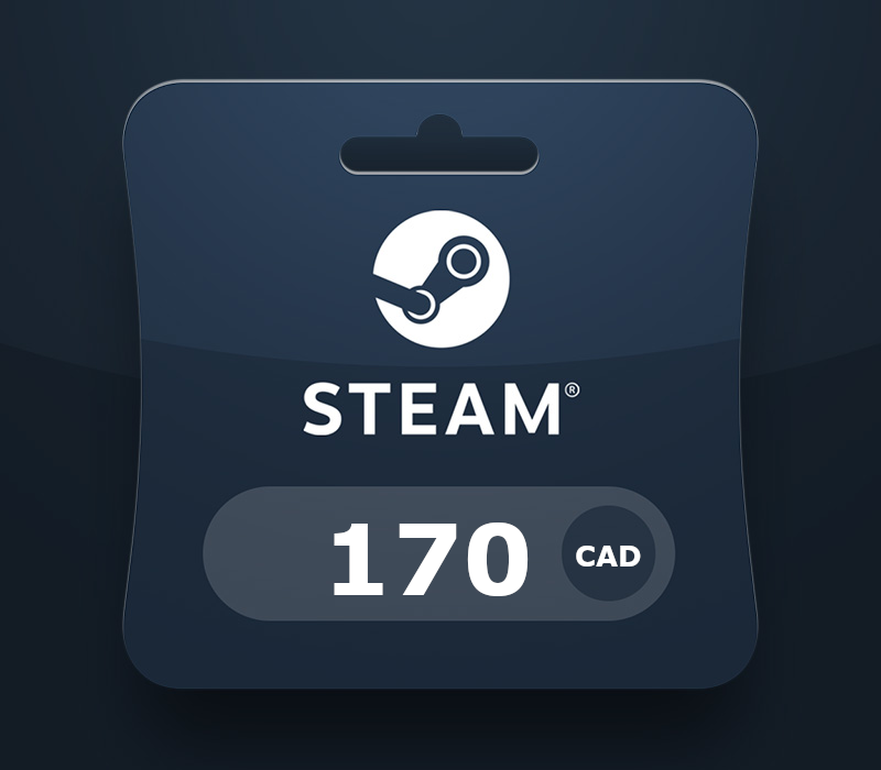 Steam Wallet Card C$170 CA Activation Code