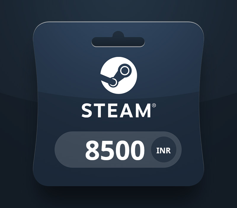 Steam Wallet Card ₹8500 INR Activation Code