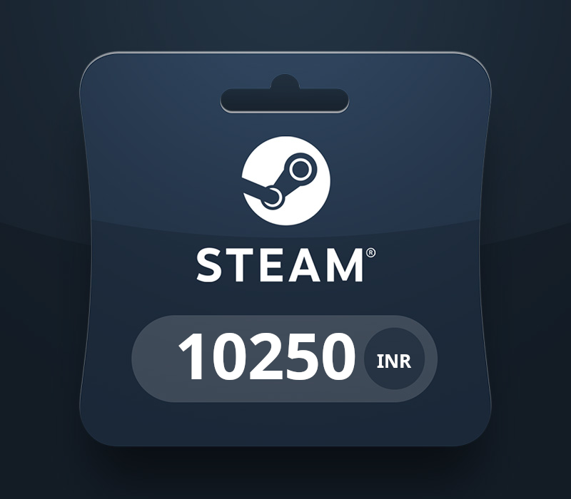 Steam Wallet Card ₹10250 INR Activation Code