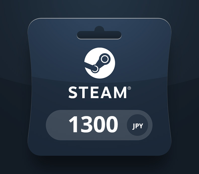 Steam Wallet Card JPY 1300 JP Activation Code