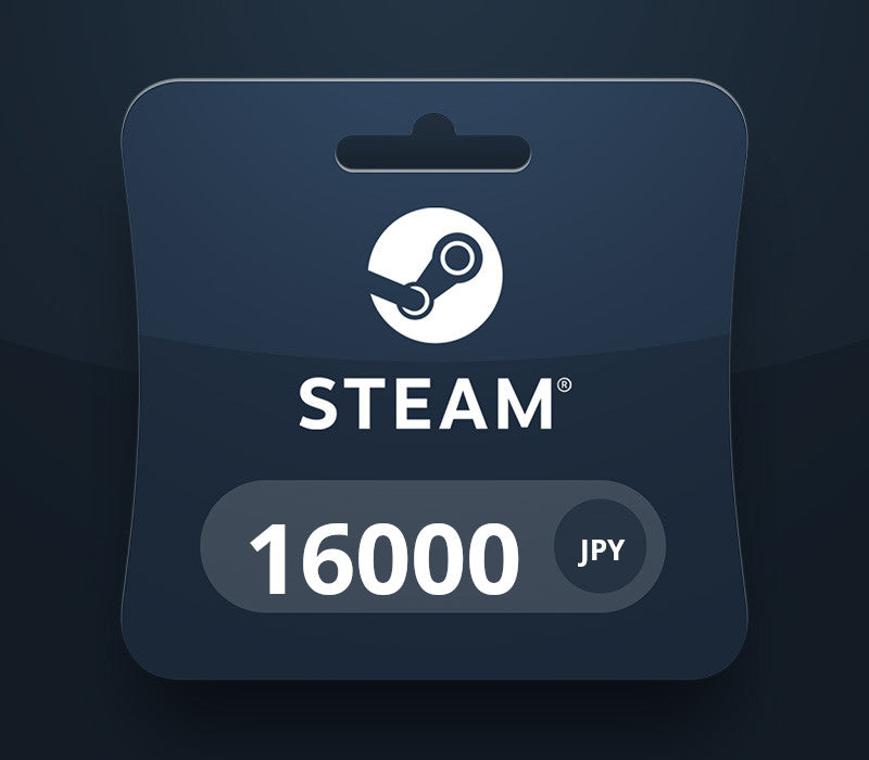 Steam Wallet Card JPY 16000 JP Activation Code