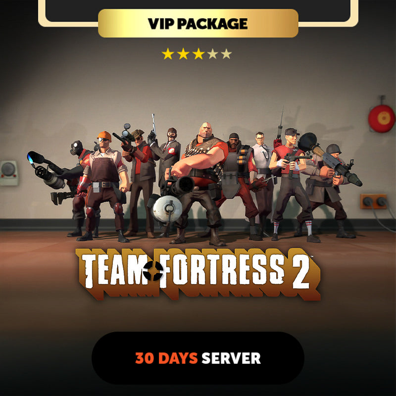 Team Fortress 2, 30 days Private Server - VIP Package
