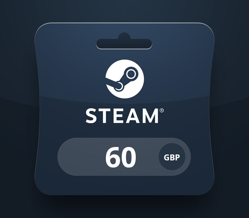 Steam Wallet Card GBP 60 UK Activation Code