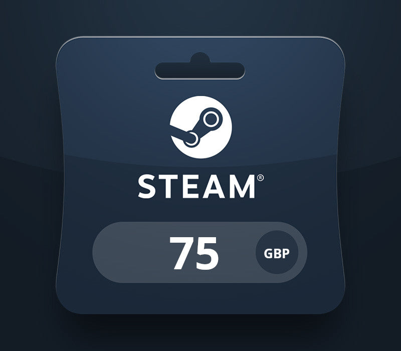 Steam Wallet Card GBP 75 UK Activation Code