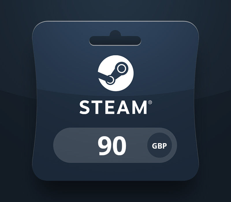 Steam Wallet Card GBP 90 UK Activation Code