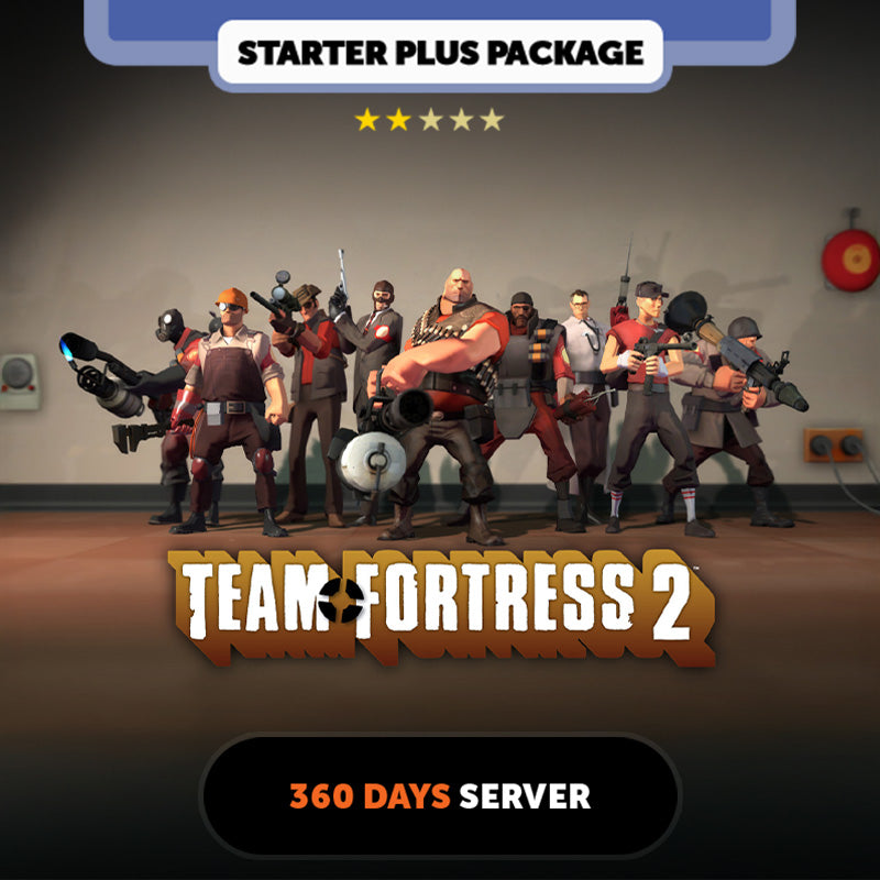 Team Fortress 2, 360 days Private Server - Starter Plus Package