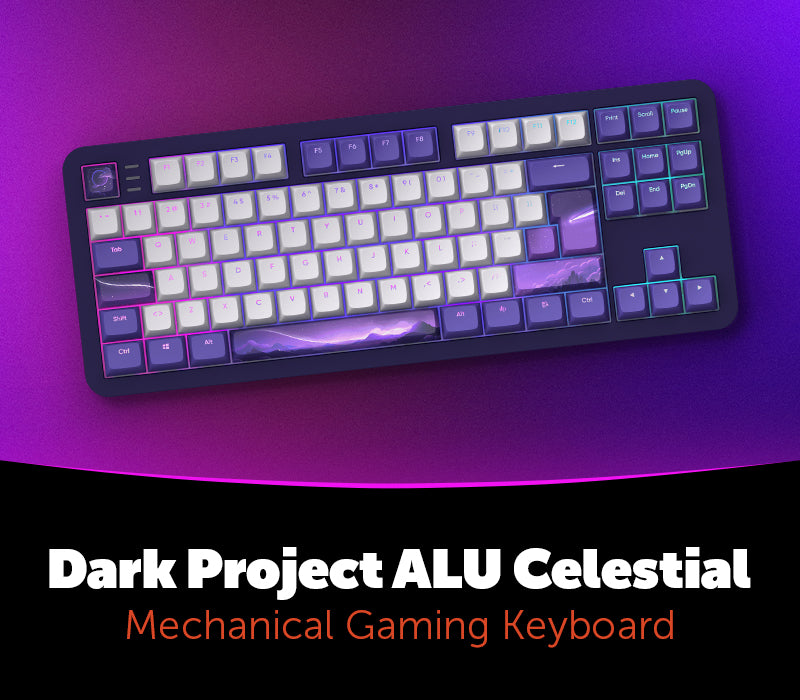 Dark Project ALU Celestial - Mechanical Gaming Keyboard (ISO DE) EU Prismyx Voucher