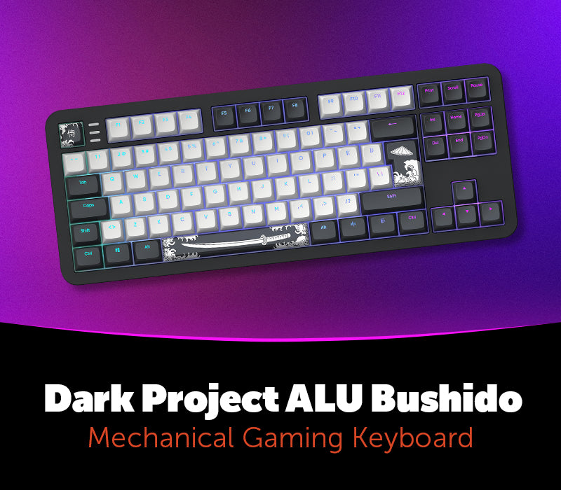Dark Project ALU Bushido - Mechanical Gaming Keyboard (ISO DE) EU Prismyx Voucher
