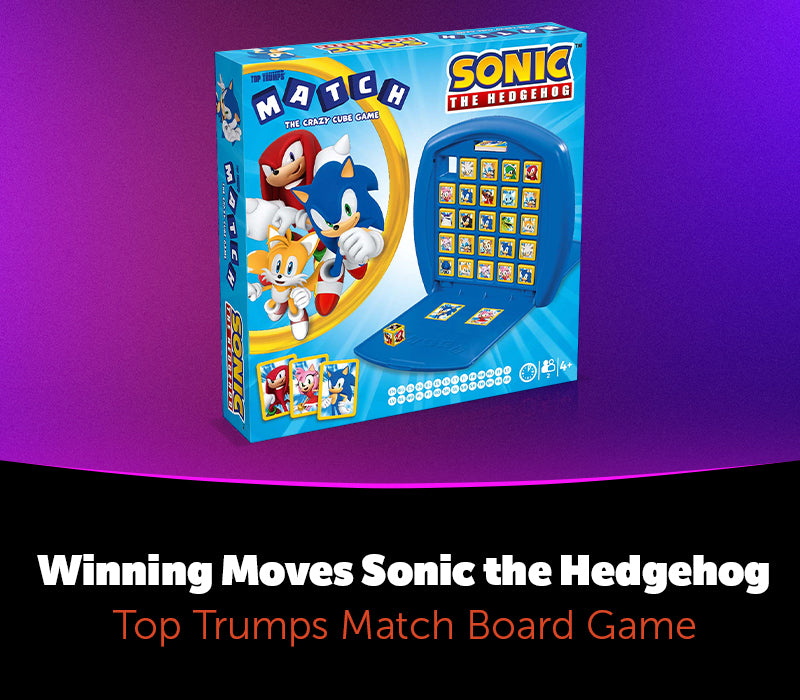 Winning Moves Sonic the Hedgehog - Top Trumps Match Board Game EU Prismyx Voucher