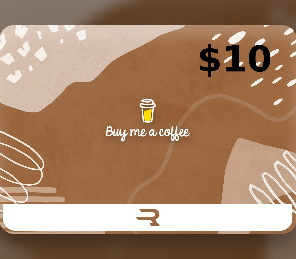 Rewarble Buy Me a Coffee USD 10 Gift Card