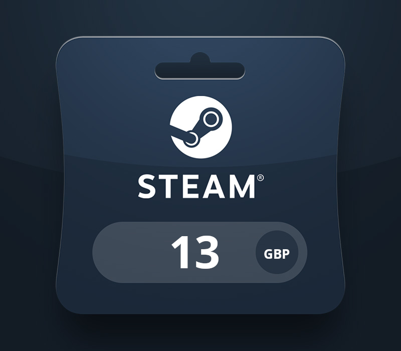 Steam Gift Card £13 UK Activation Code