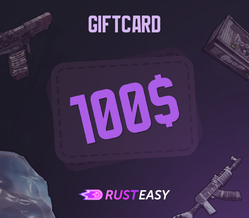 RustEasy $100 Gems Gift Card