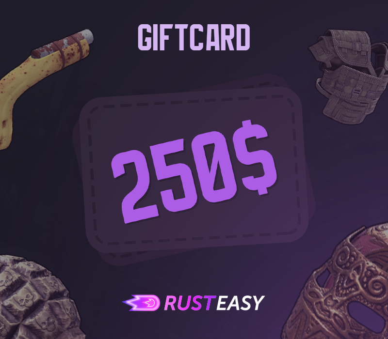 RustEasy $250 Gems Gift Card