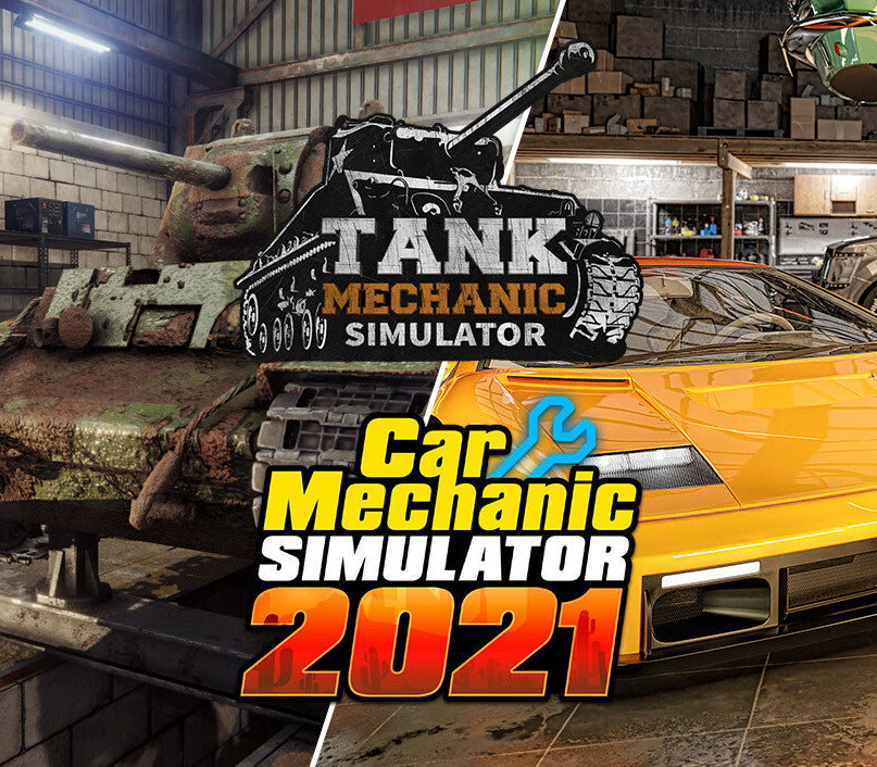 Car Mechanic Simulator 2021 & Tank Mechanic Simulator XBOX One - Xbox Series X|S Account