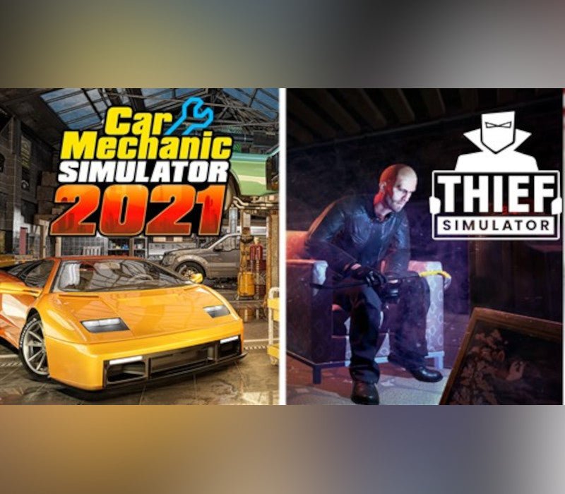 Car Mechanic Simulator 2021 & Thief Simulator XBOX One - Xbox Series X|S Account