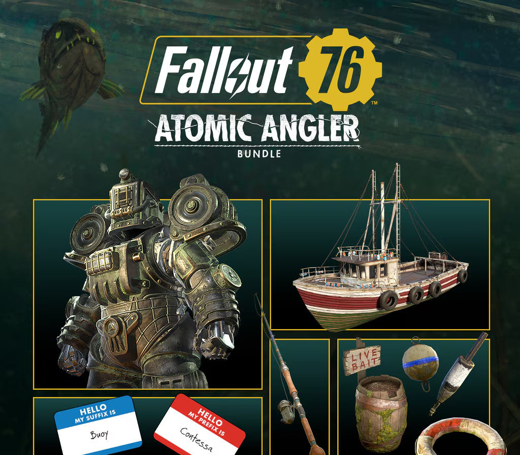 Fallout 76 - Atomic Angler Bundle DLC XBOX One - Xbox Series X|S CD Key