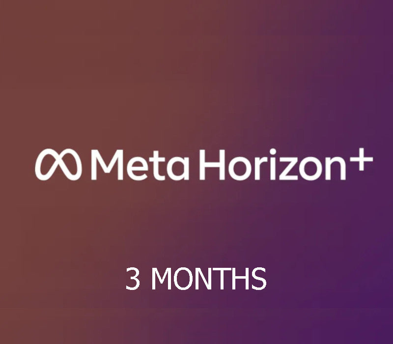 Meta Horizon+ VR 3 Months Subscription Key US