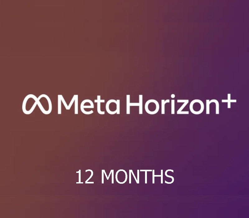 Meta Horizon+ VR 12 Months Subscription Key US