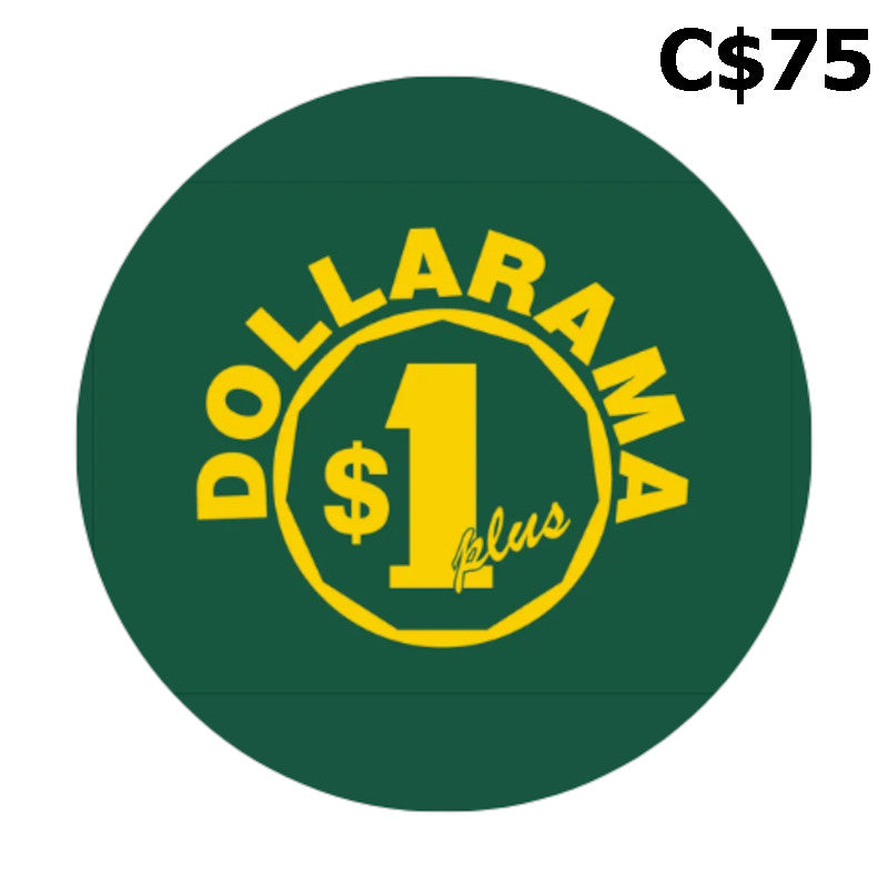 Dollarama CAD 75 Gift Card CA