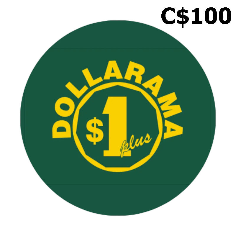 Dollarama CAD 100 Gift Card CA
