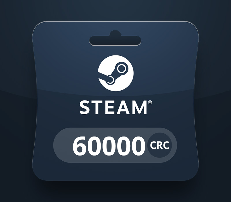 Steam Wallet CRC 60 000 Gift Card CR