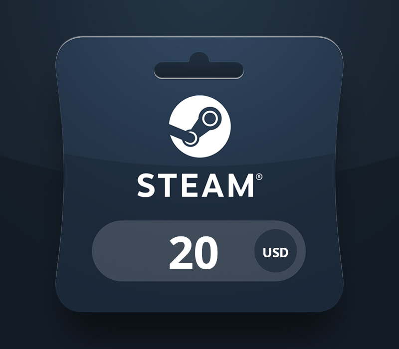 Steam Wallet USD 20 Gift Card MD