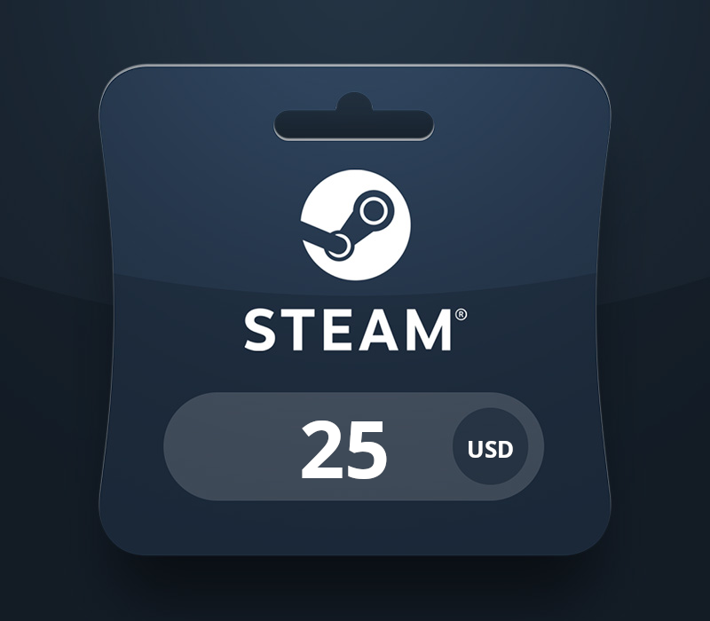 Steam Wallet USD 25 Gift Card KG