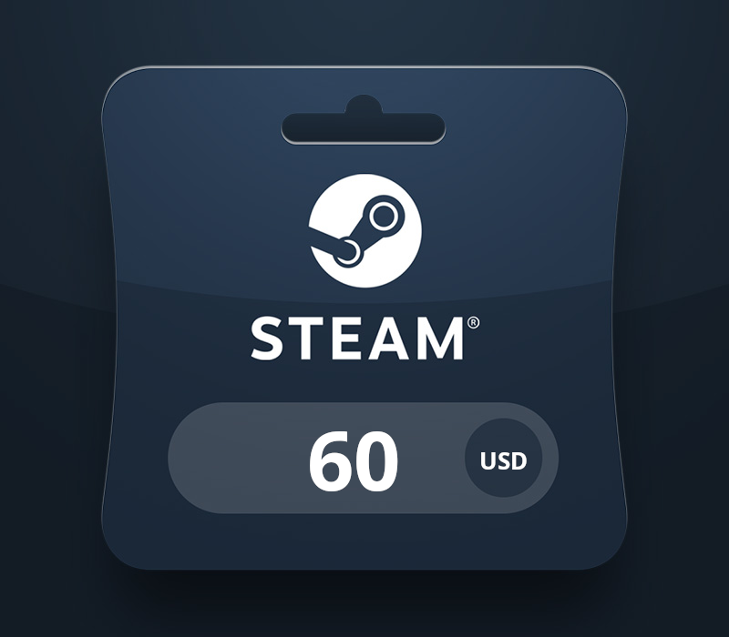 Steam Wallet USD 60 Gift Card BZ