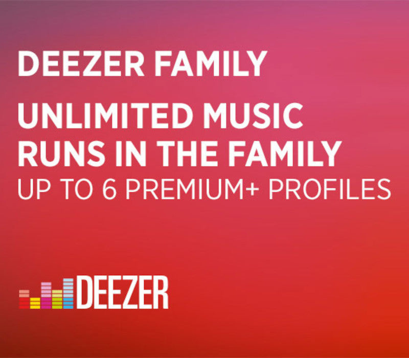 Deezer Family 1 Month Subscription Voucher FR