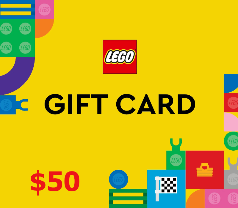 Lego USD 50 Gift Card US
