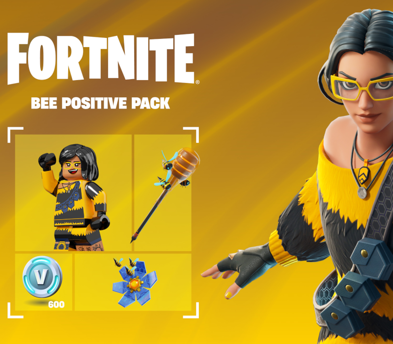 Fortnite - Bee Positive Pack DLC EU XBOX One - Xbox Series X|S CD Key