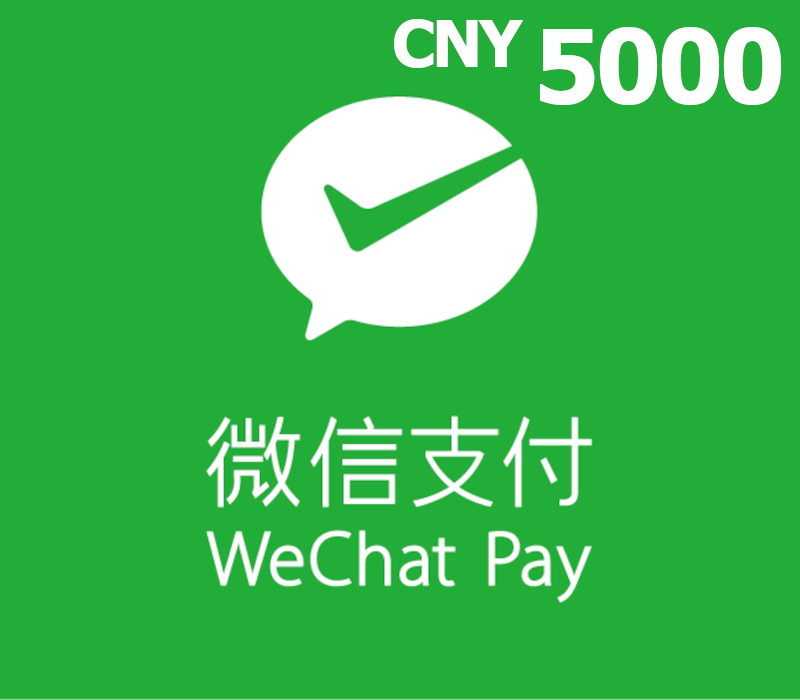 WeChat Wallet 5000 CNY Top Up CN