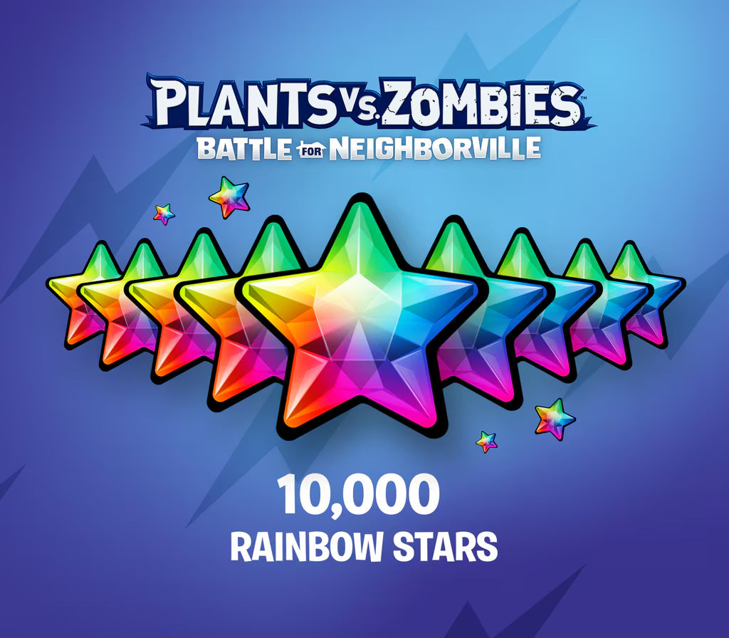 Plants vs. Zombies: Battle for Neighborville - 10000 Rainbow Stars DLC XBOX One - Xbox Series X|S CD Key