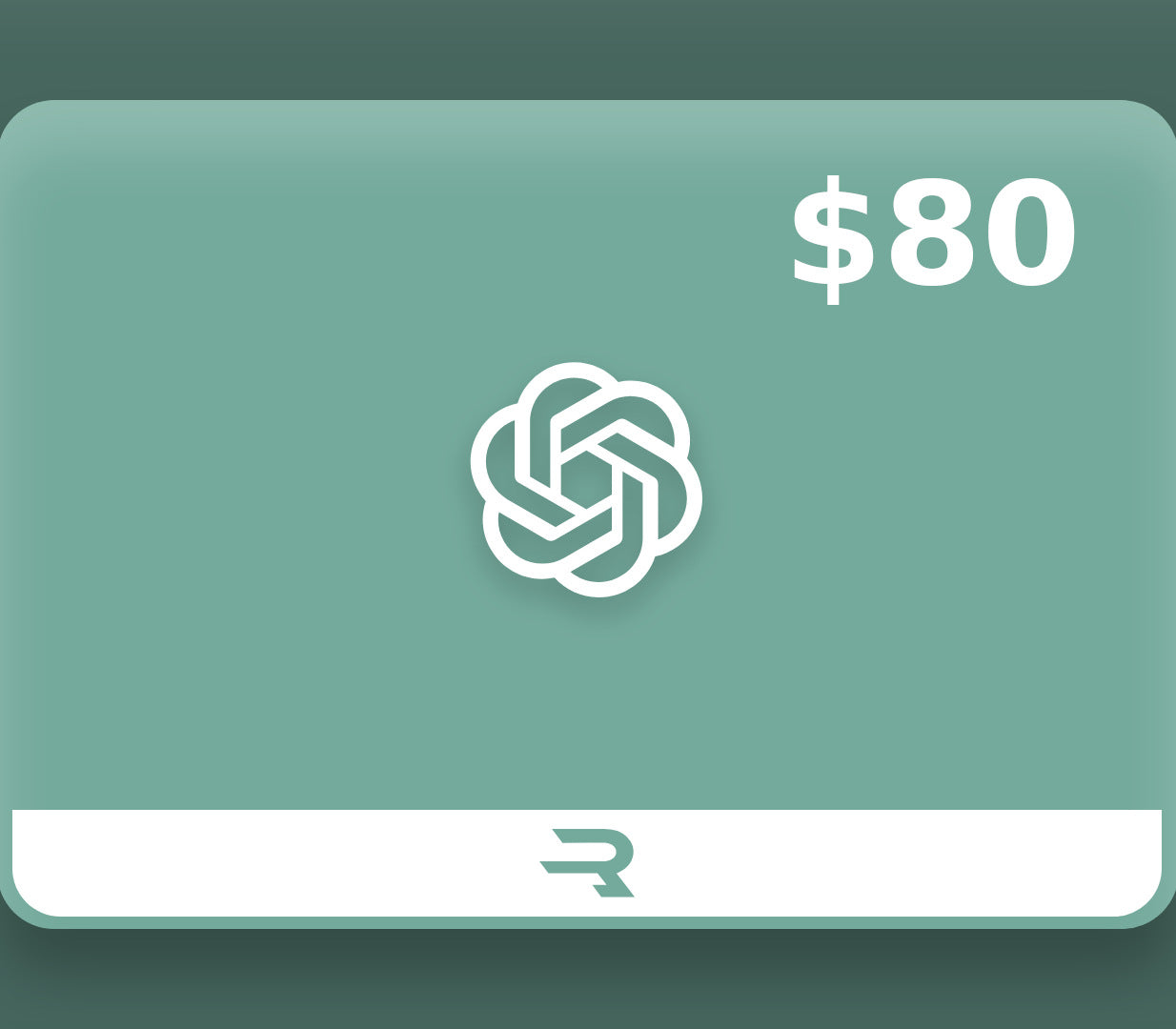 Rewarble ChatGPT USD 80 Gift Card